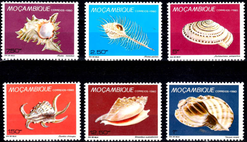 Mozambique - Shells - 1980