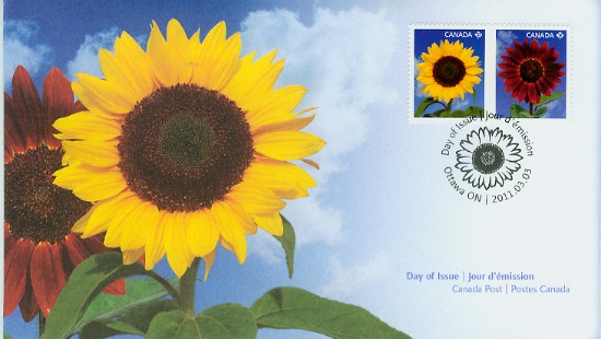 Canada Post Sunflowers First Day Cover