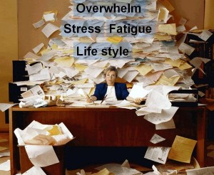 overswamped overwhelmed stress fatigue lifestyle
