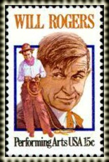USA 1979 Will Rogers Cowboy Postage Stamp