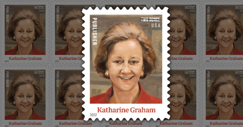 katharine graham postage stamp