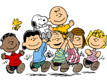 Peanuts Comics Charlie Brown and Gang